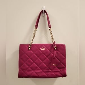 Kate Spade pink shoulder bag like new